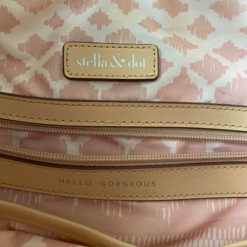 Stella & Dot Woven Tote Style Bag - Picture 5 of 8